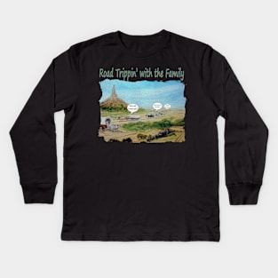 Family Road Trips Kids Long Sleeve T-Shirt